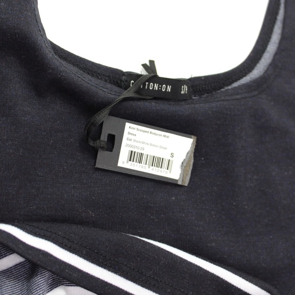 Cotton On Kimi Scooped Bodycon Midi Dress S - Picture 7 of 8